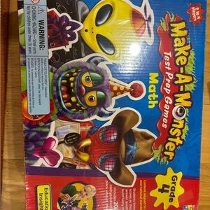 Make-A-Monster Test Prep Games - Grade 4